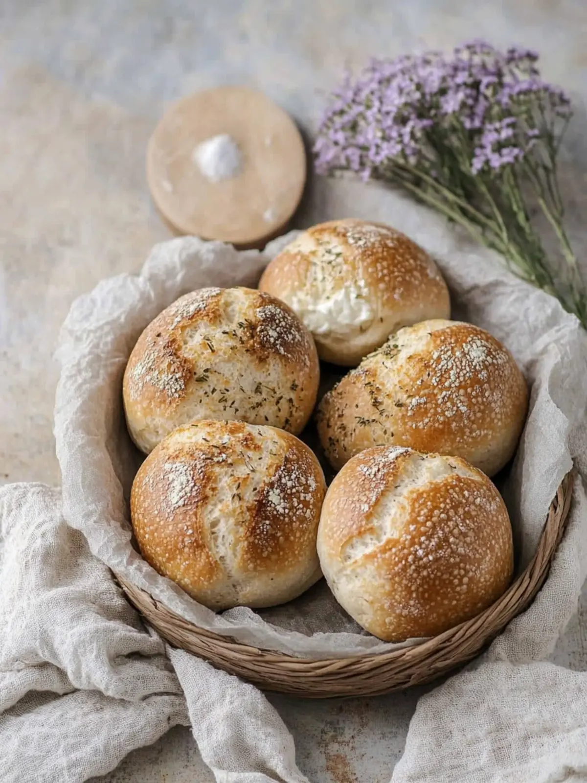 Saftige Quarkrollen ohne Hefe