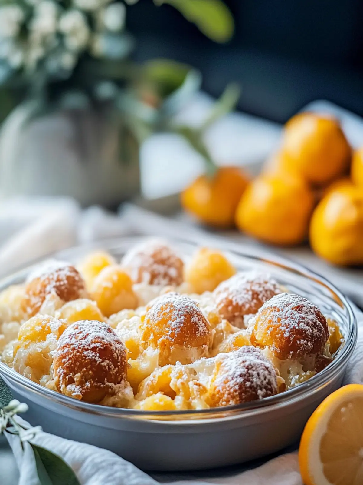 Fleischbällchen-Nudelauflauf