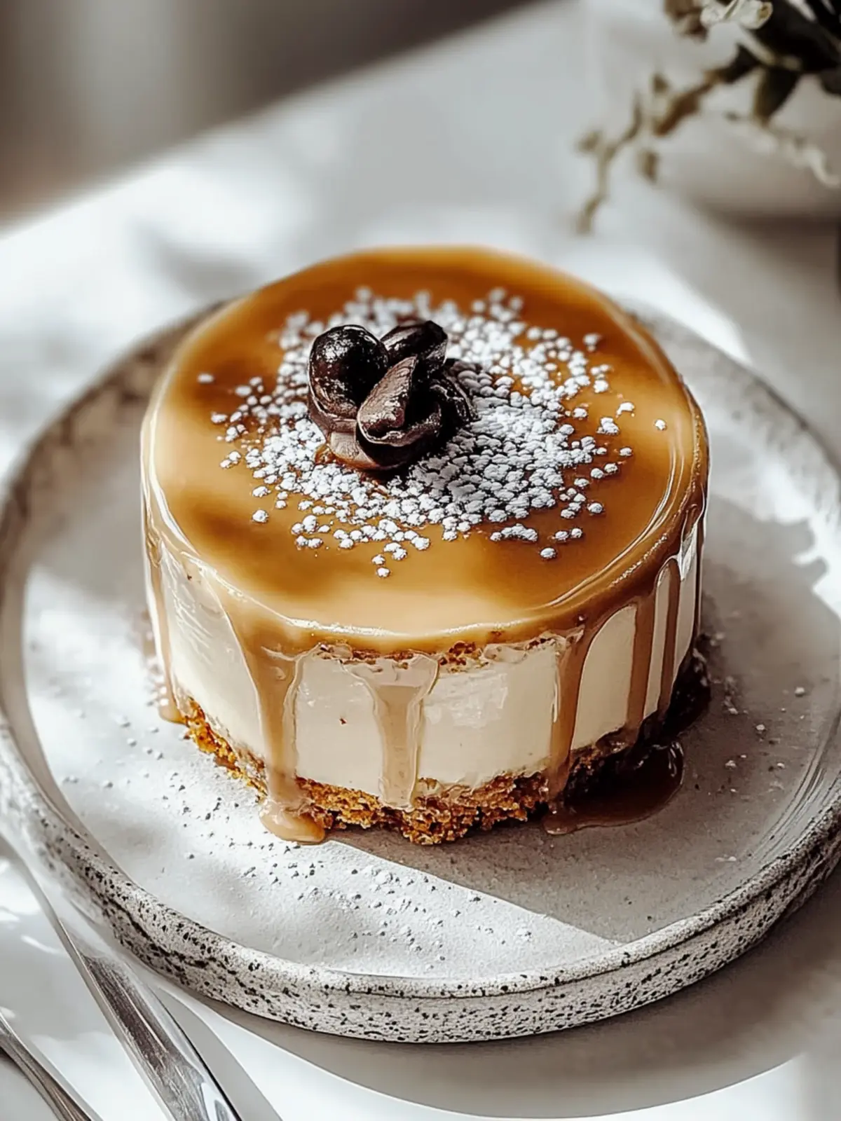 Klebriger Kaffee-Karamell-Kuchen