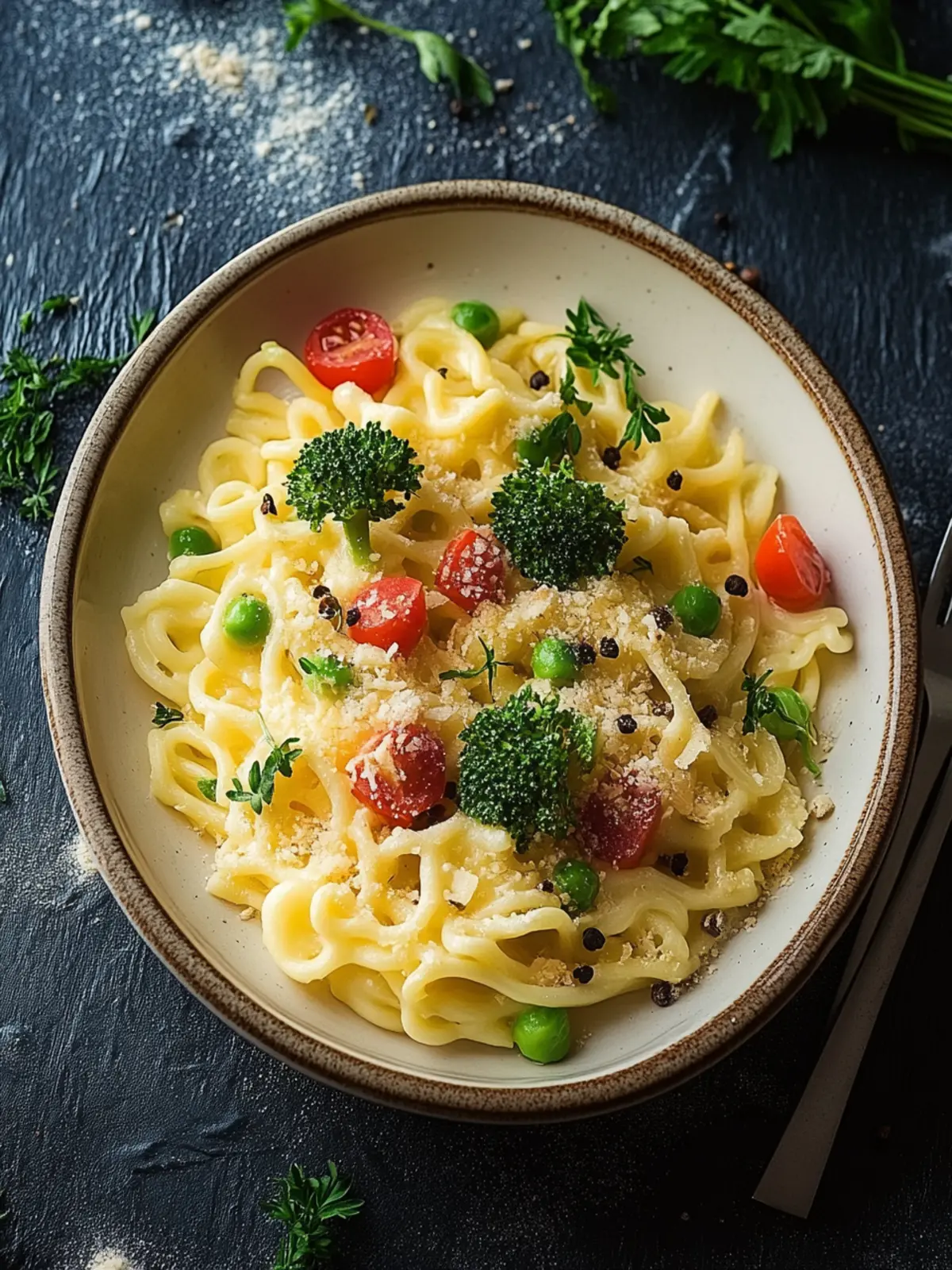 Spätzleauflauf mit Gemüse