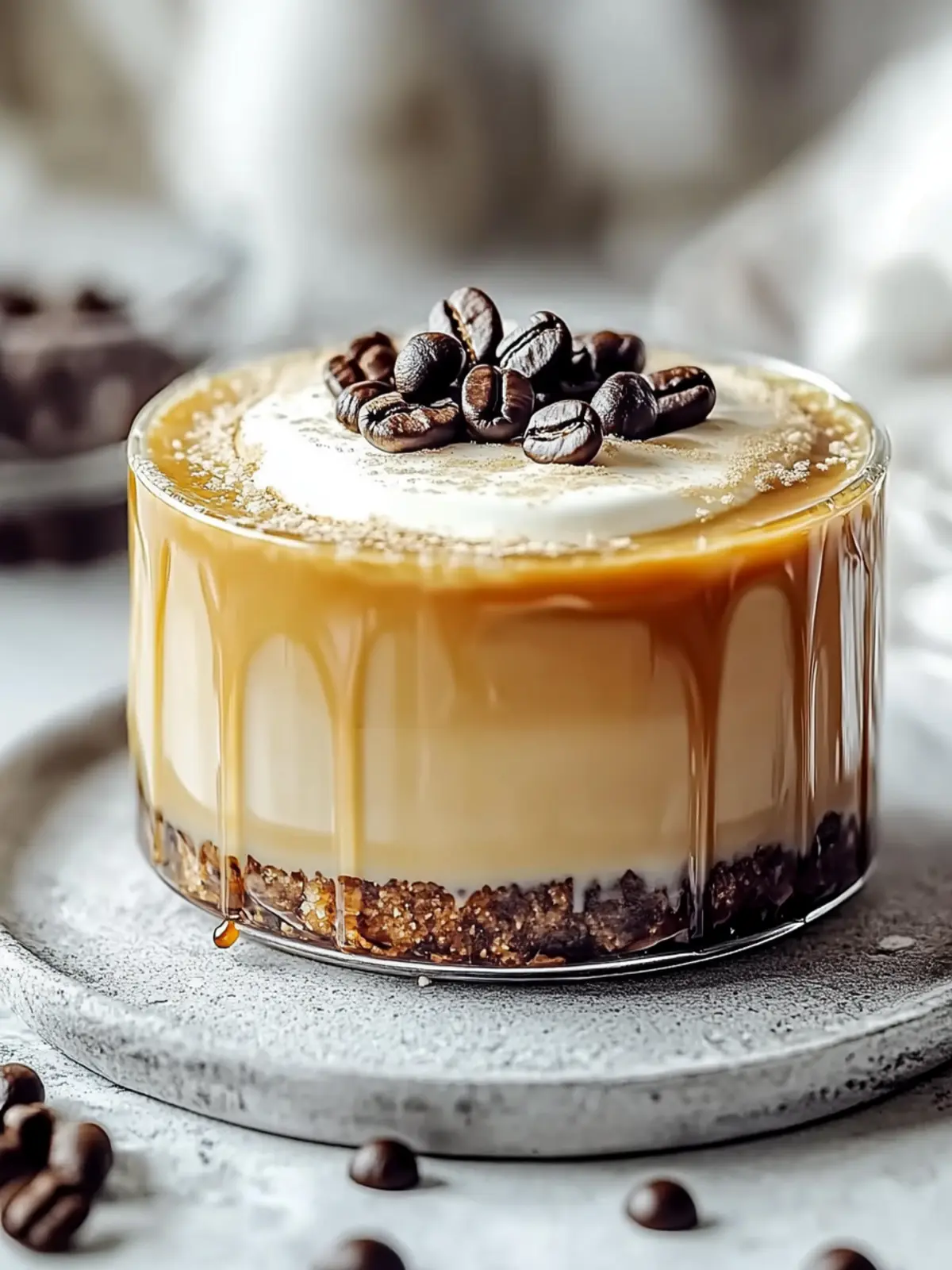 Klebriger Kaffee-Karamell-Kuchen