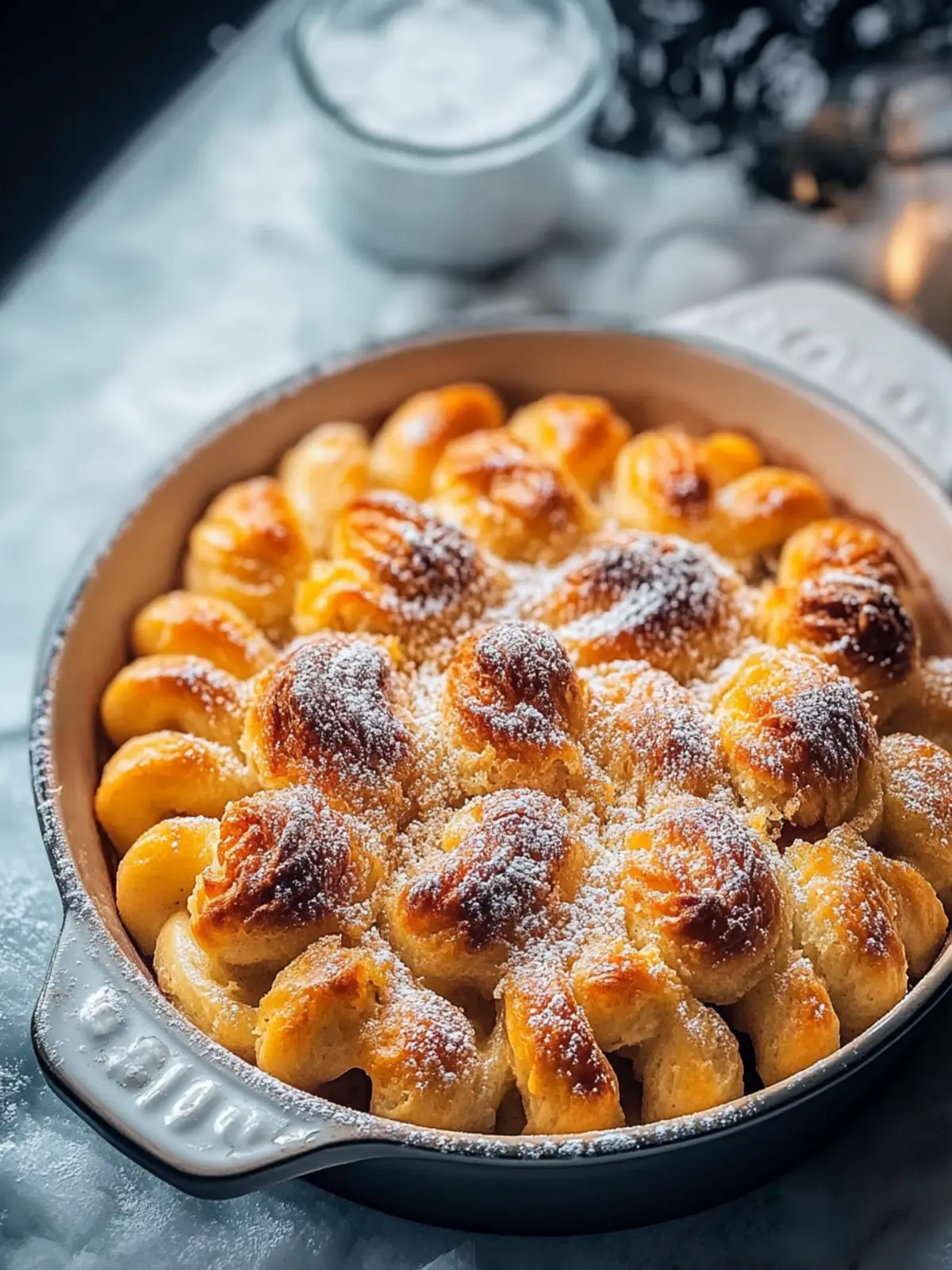 Fleischbällchen-Nudelauflauf