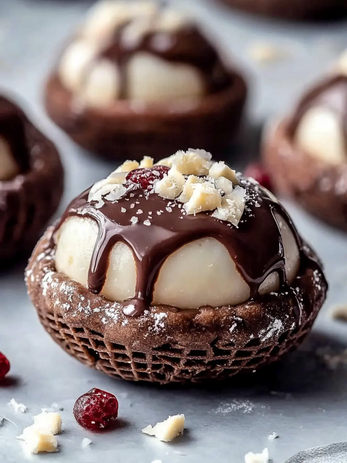 Schokoladenbonbon-Kekse