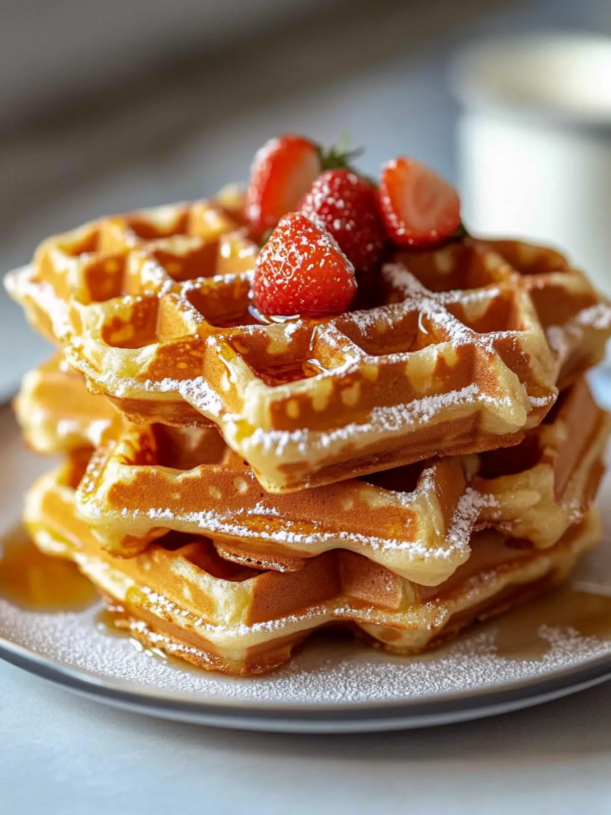 Wunderbare Kürbiswaffeln