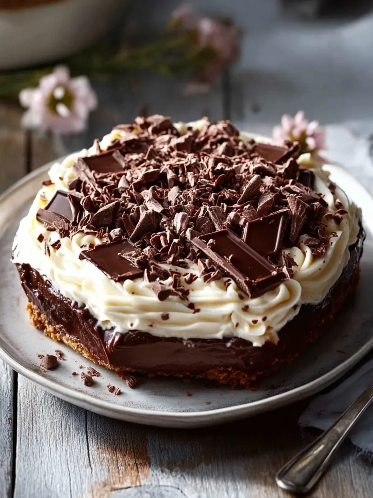 No-Bake Deutsche Schokoladentorte