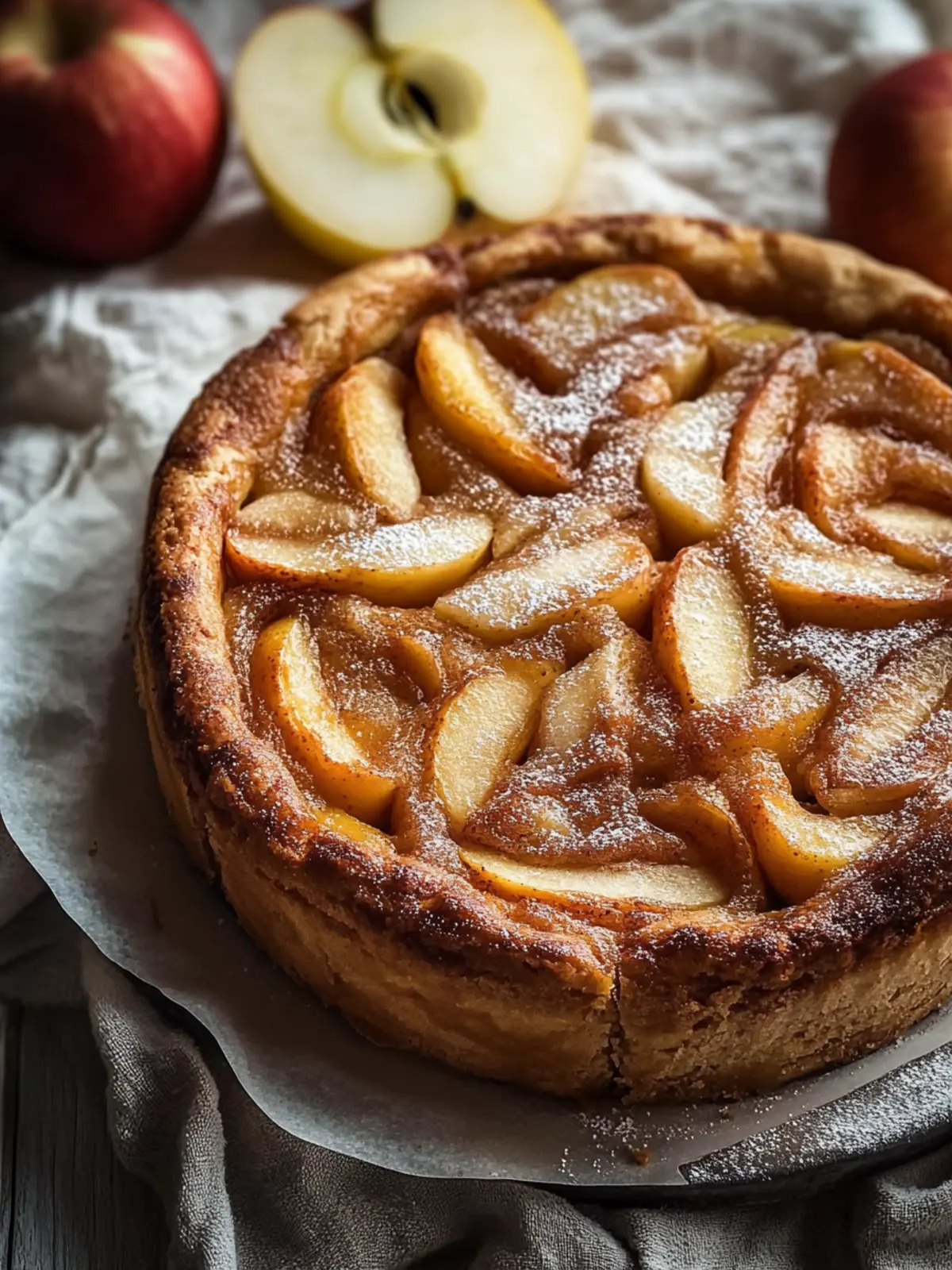Zimtschnecken und Apfelkuchen