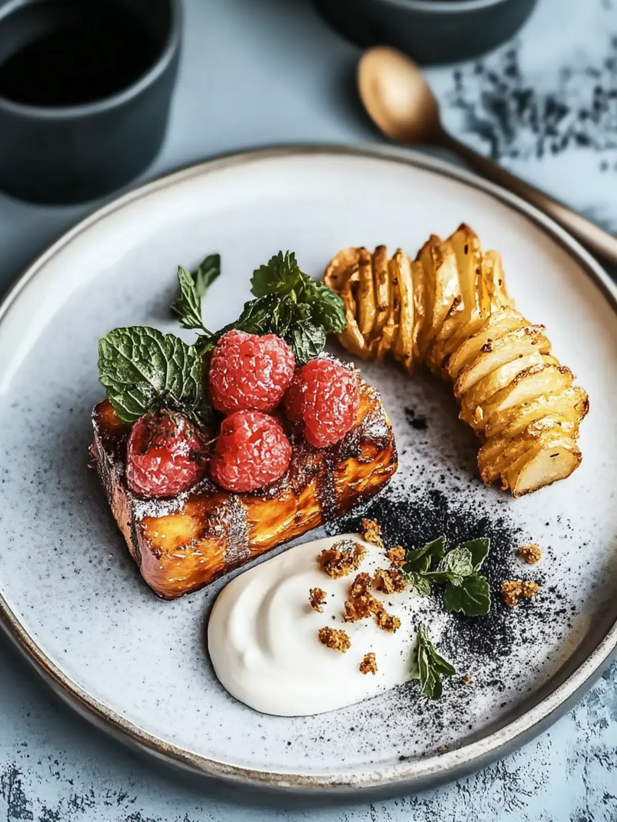 Kartoffel Pavé für extra Knusprigkeit