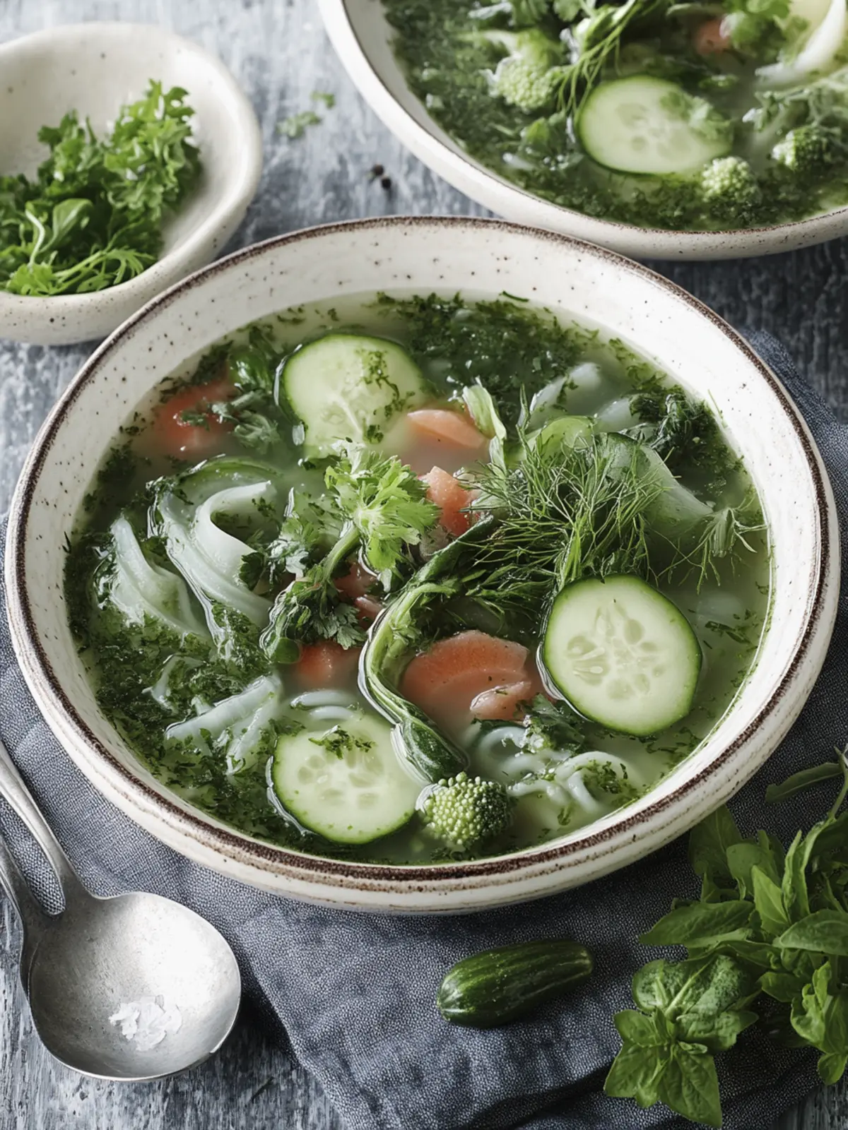 Gemüse-Hotpot-Suppe