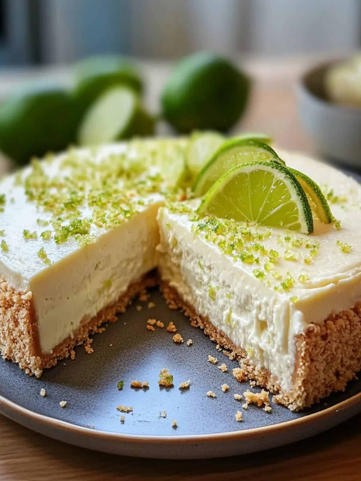 Keto Kein Backen Key Lime Cheesecake