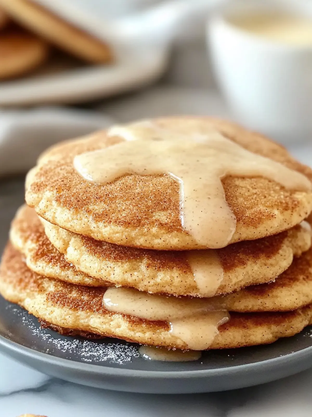 Snickerdoodle-Pfannkuchen