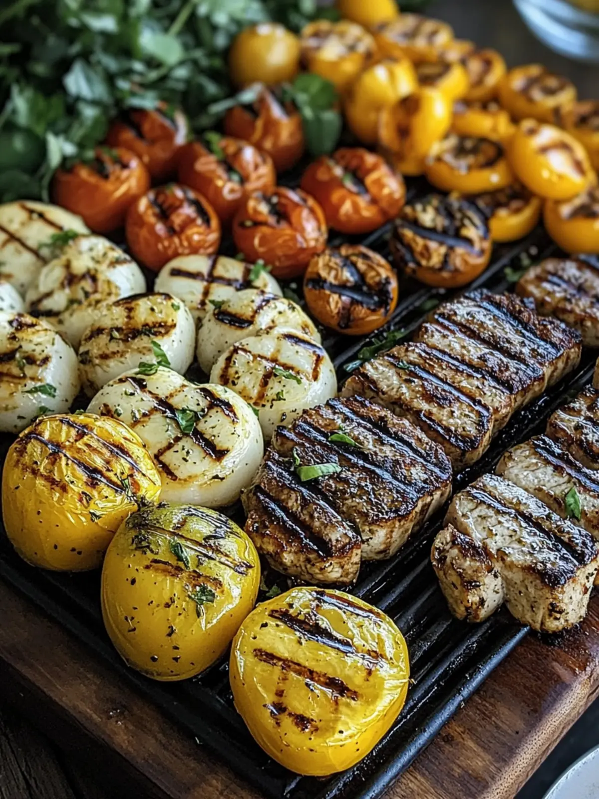 Unwiderstehliche gemischte Grillplatte