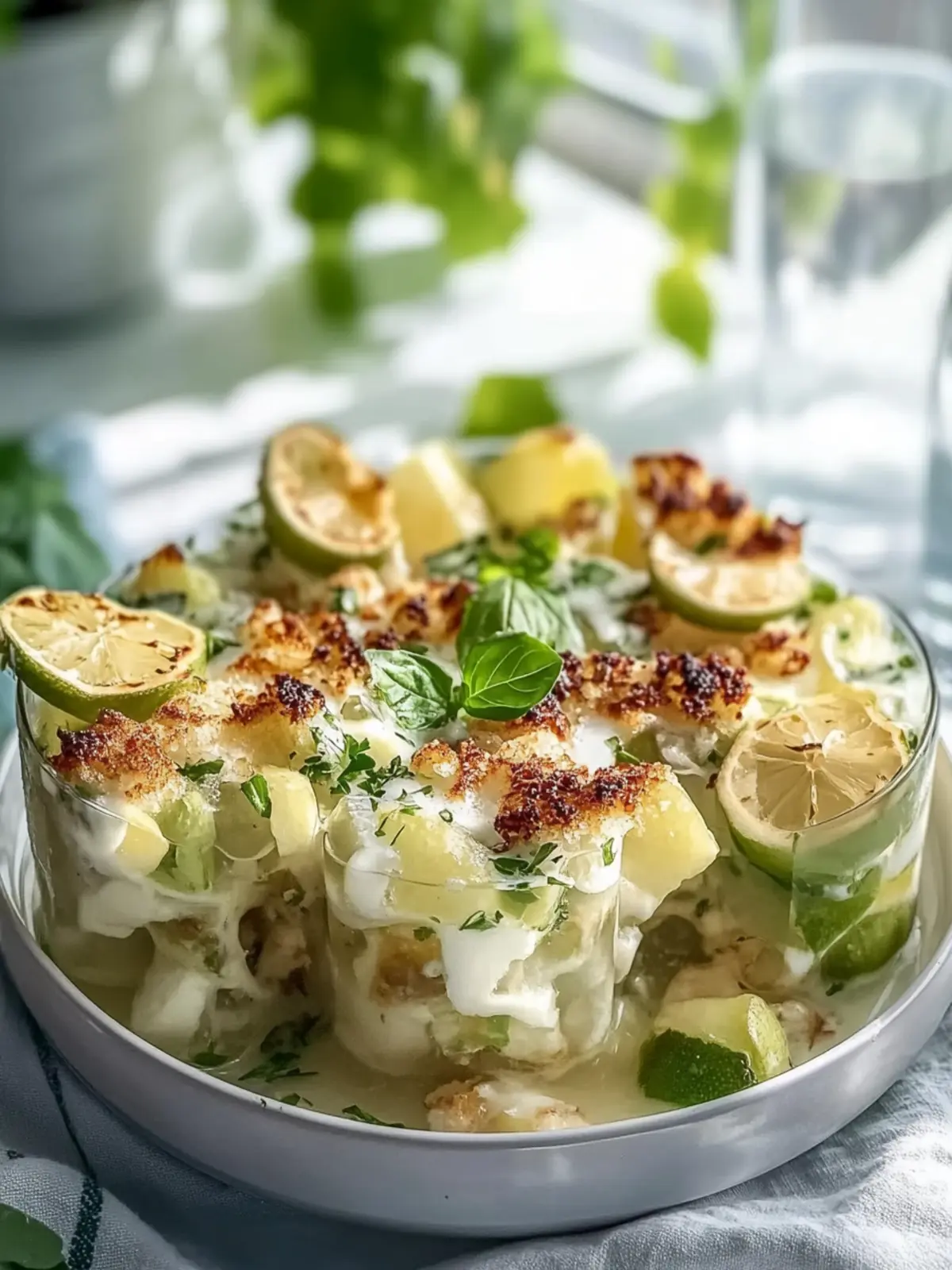 Einfache Crack-Hühnchen-Auflaufform