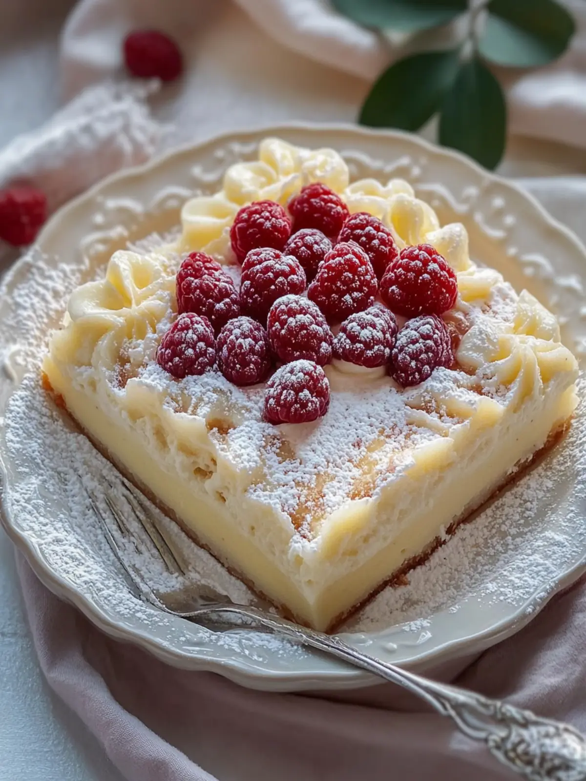 Vanillepuddingkuchen
