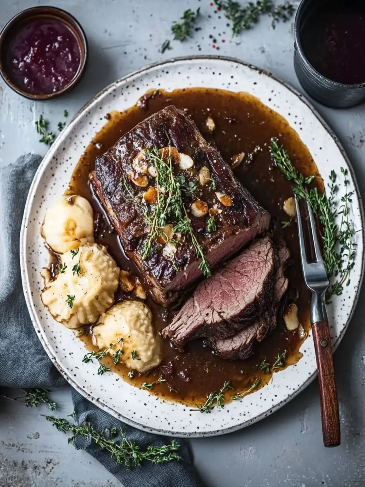 Rheinischer Sauerbraten schmeckt besonders lecker