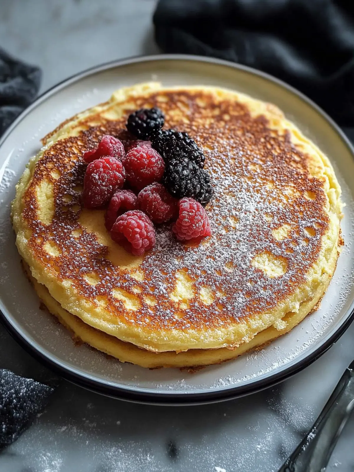 Mandelmehl Pfannkuchen