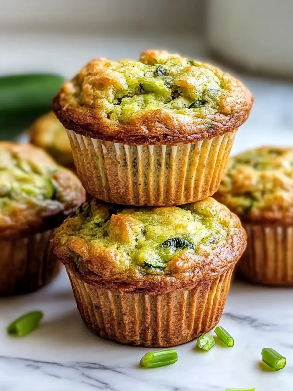Zucchini Protein Muffins