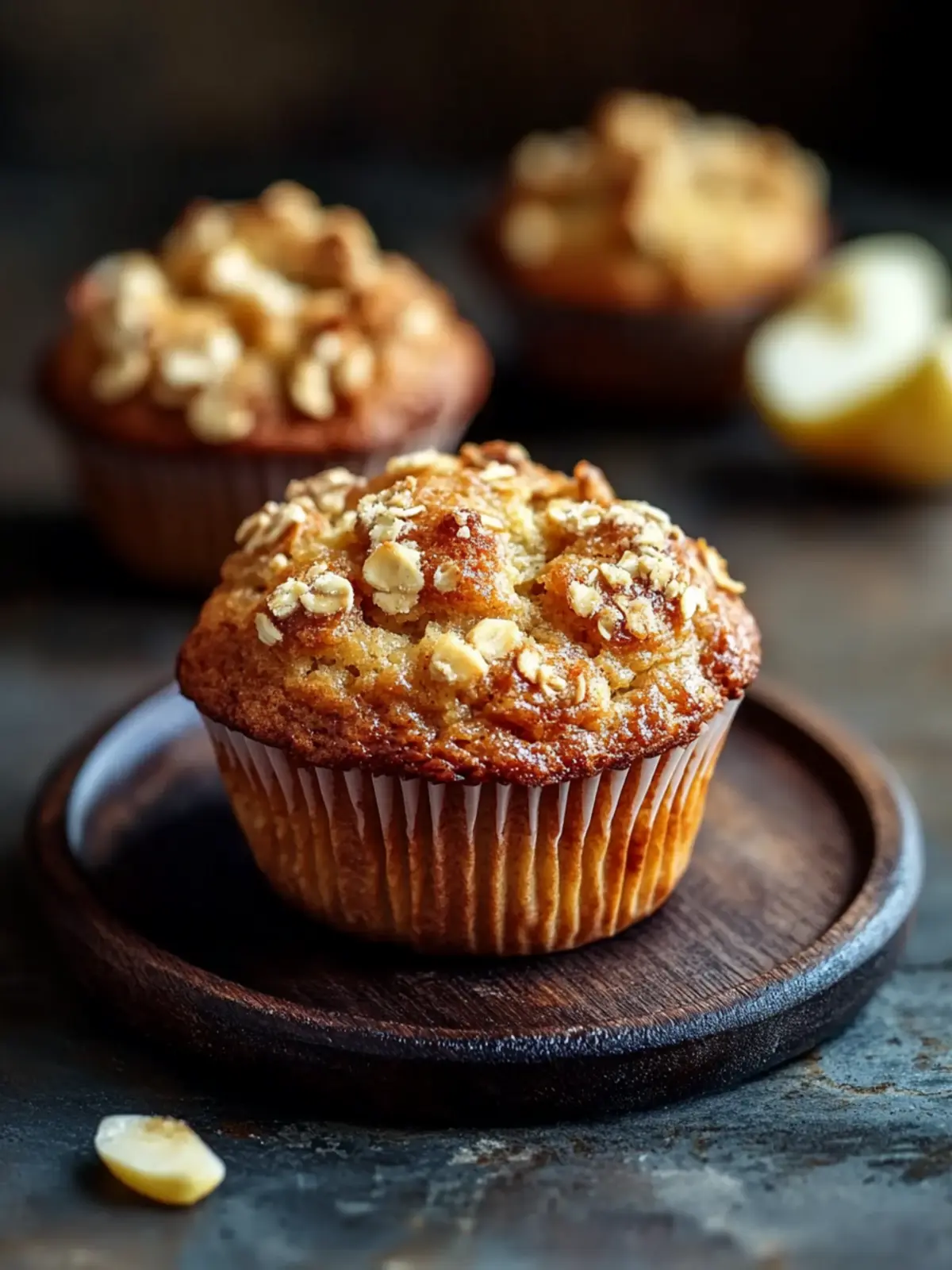 Apfel-Brandmuffins für gemütliche Starts