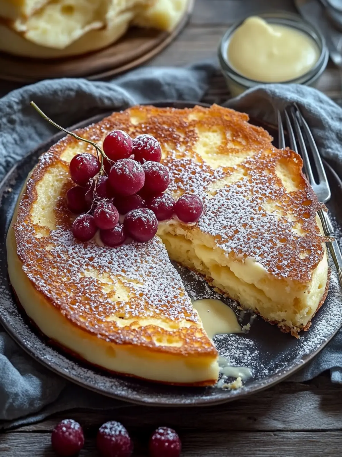 Quark-Pfannkuchen ohne Mehl
