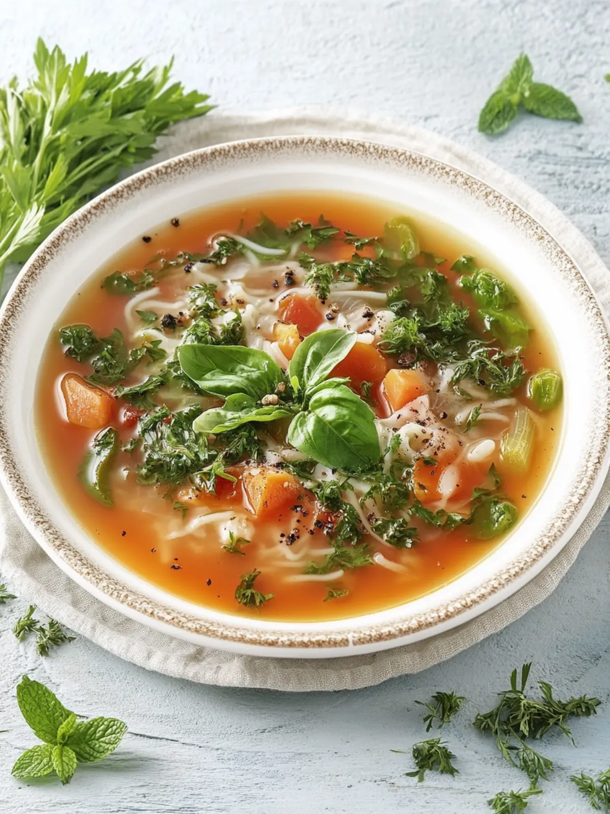 Gemüse-Hotpot-Suppe