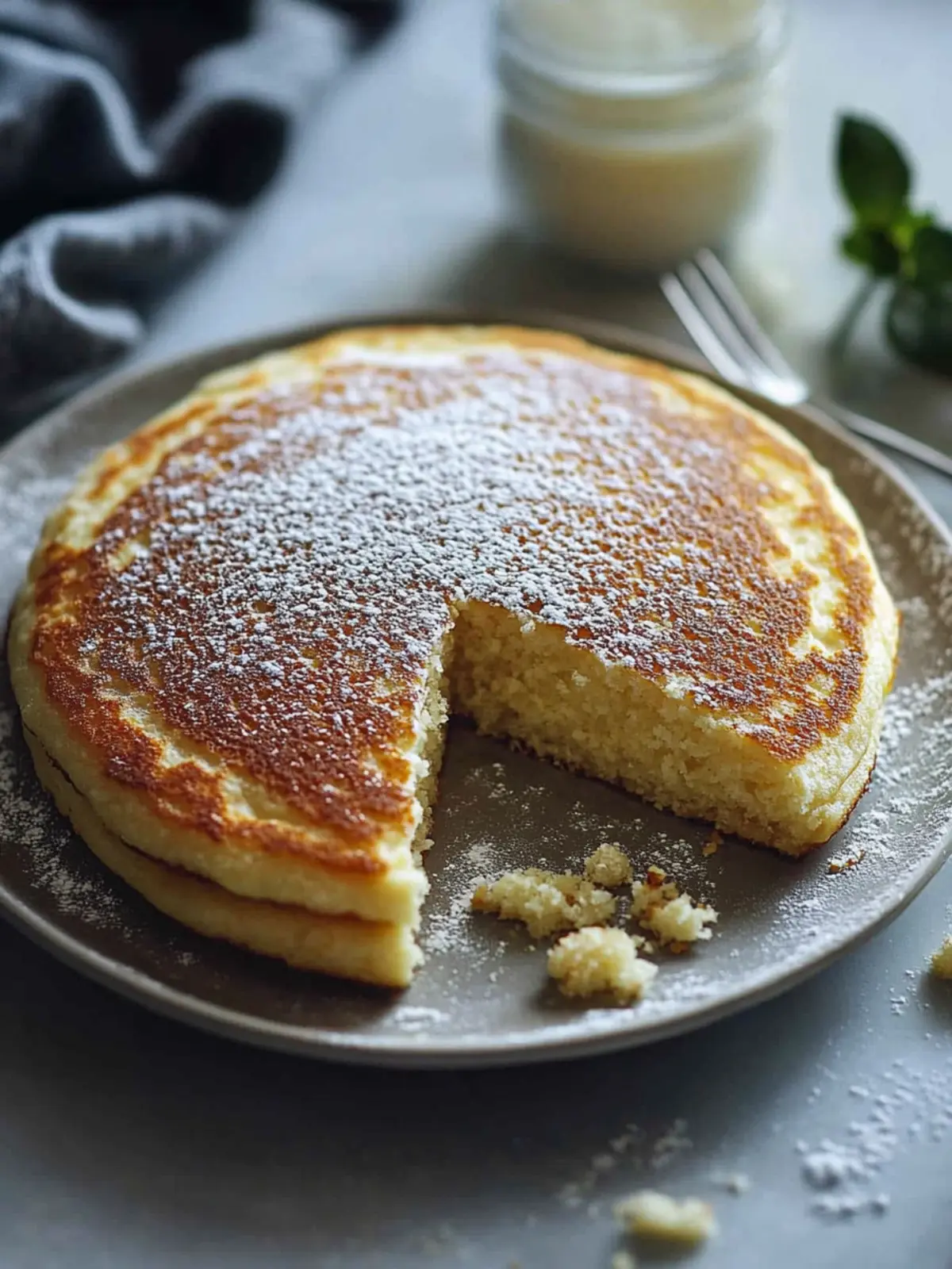 Mandelmehl Pfannkuchen