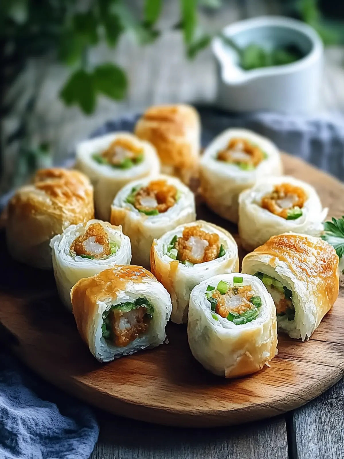 Einfache Wurstrollen