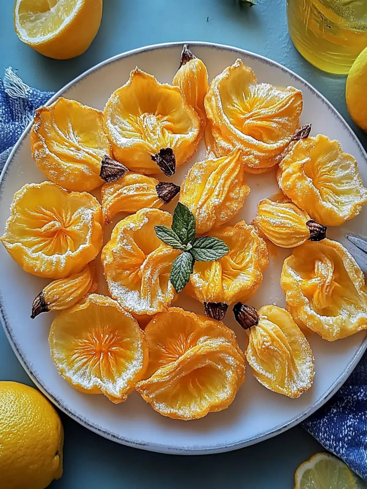 Gesunde Kürbblüten