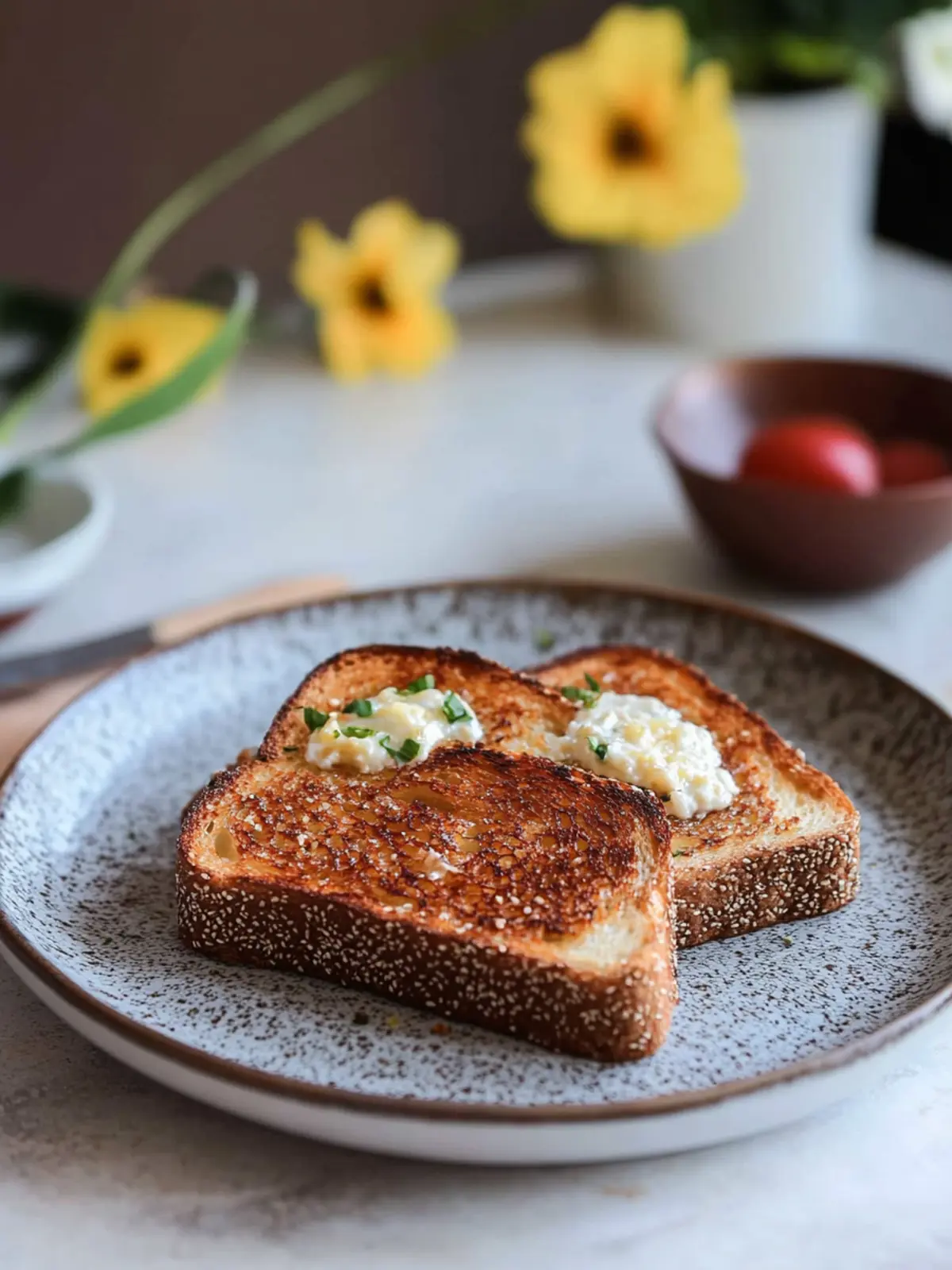 Einfache Heißluftfritteuse Zimtoast