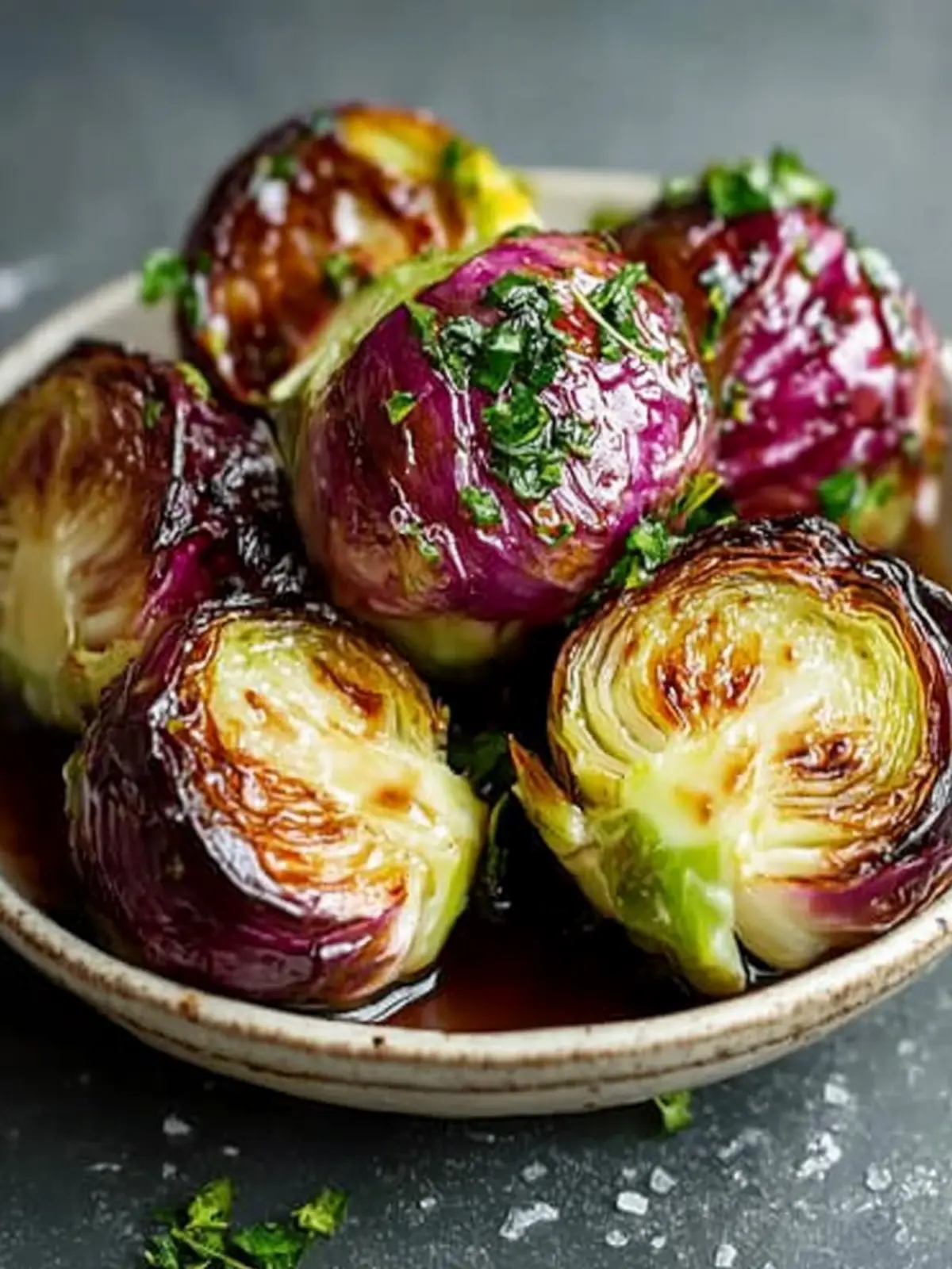 Airfryer Rosenkohl mit Balsamico