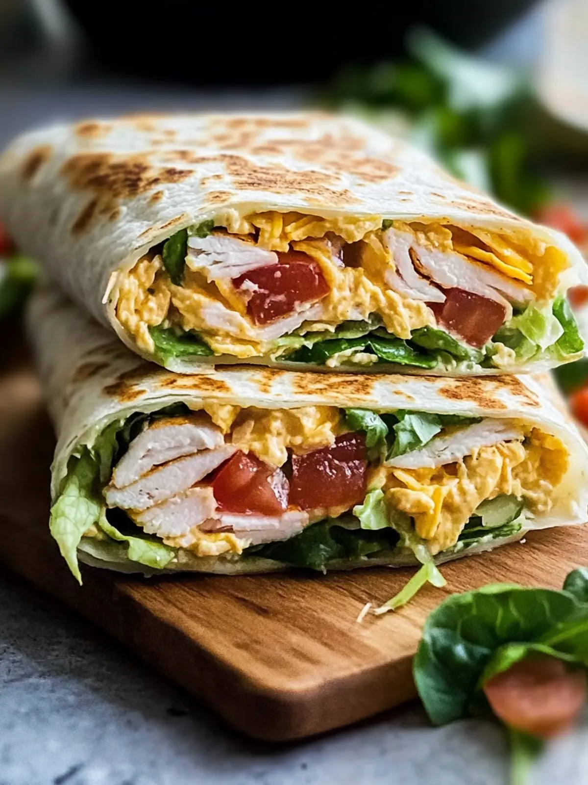 Hähnchen Speck Ranch Crunchwrap