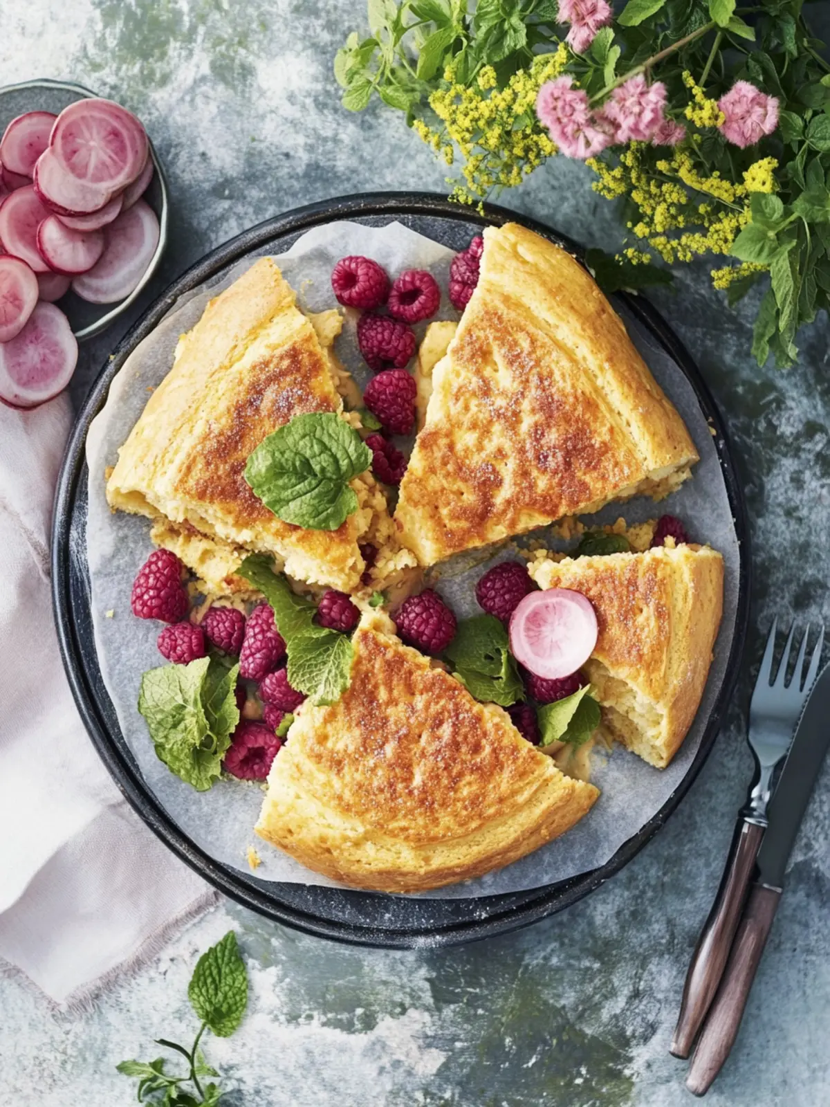 herzhafte Pfannkuchen