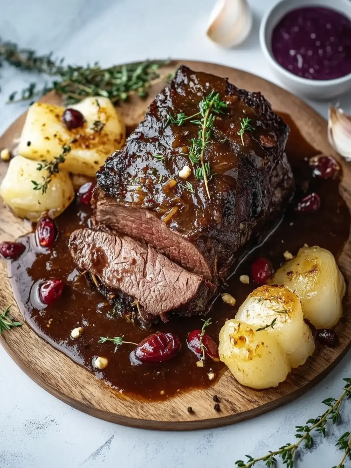Rheinischer Sauerbraten schmeckt besonders lecker