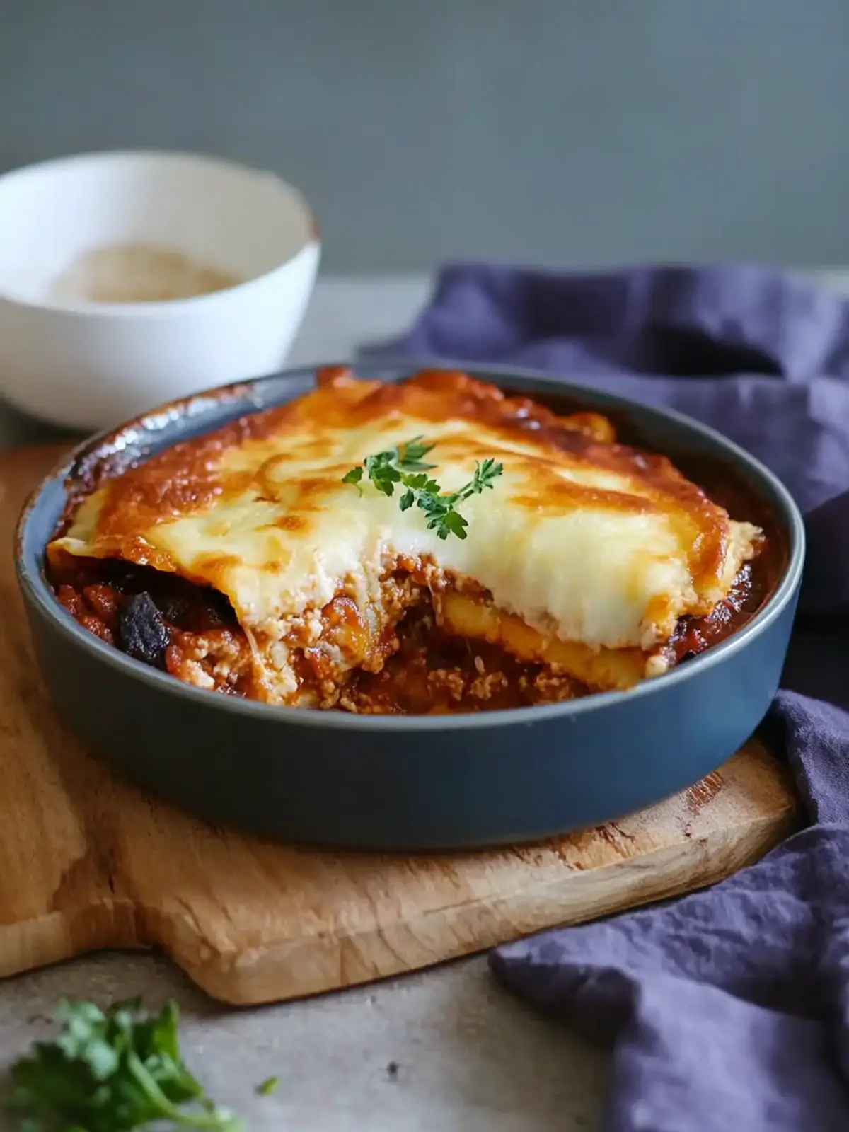 dieses vegetarische Moussaka kommt ohne hackfleisch aus