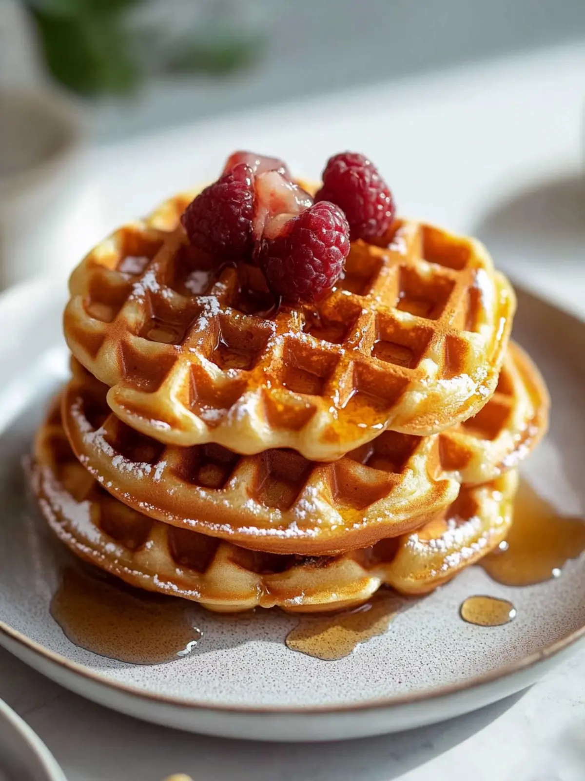 Wunderbare Kürbiswaffeln