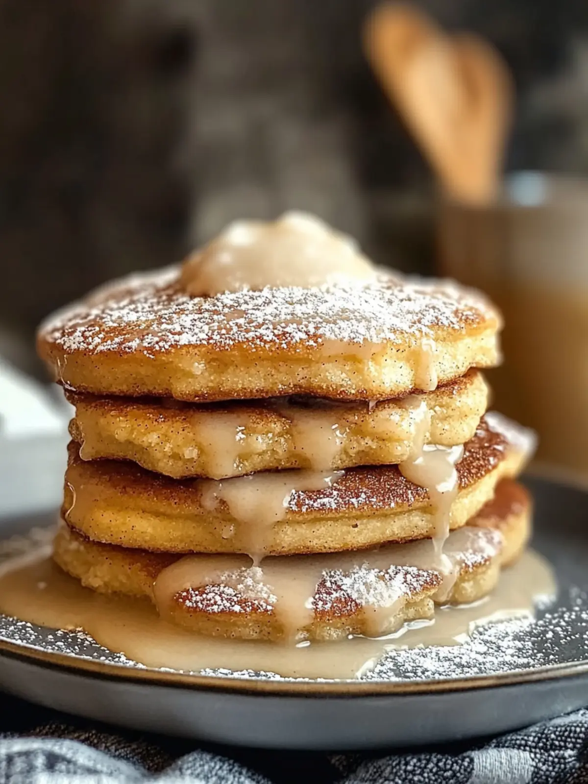 Snickerdoodle-Pfannkuchen