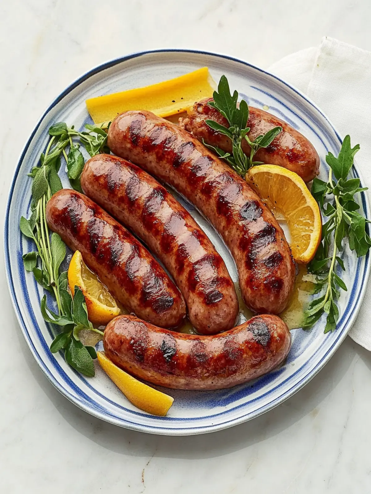 Köstliche Rinderwurst