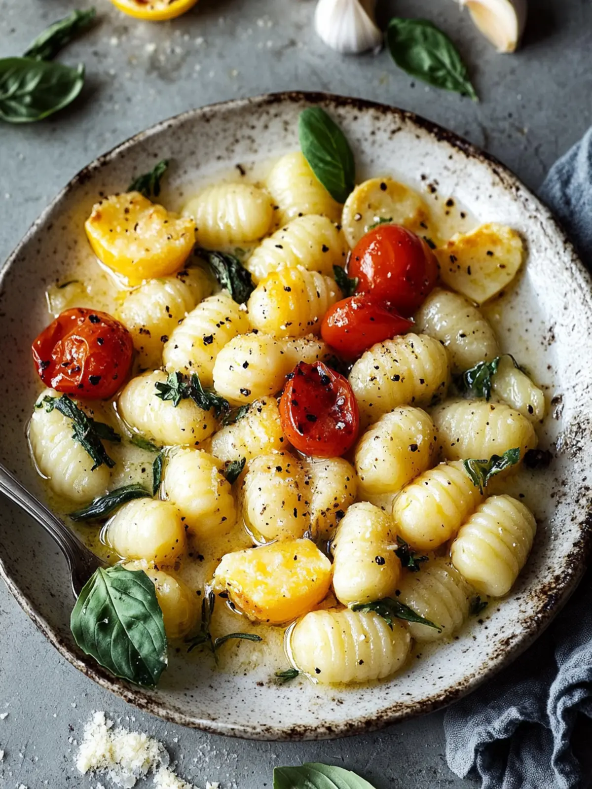 Blechpfanne Gnocchi & Gemüse