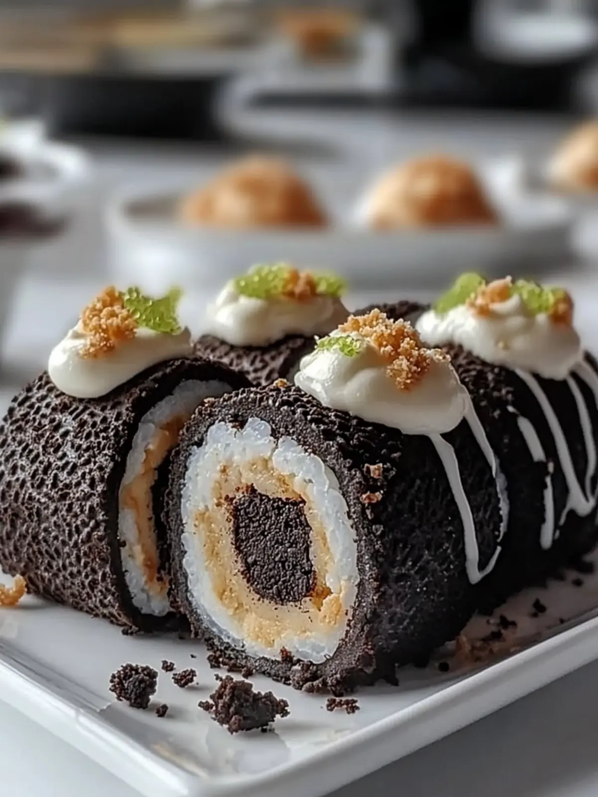 Oreo Sushi Rollen