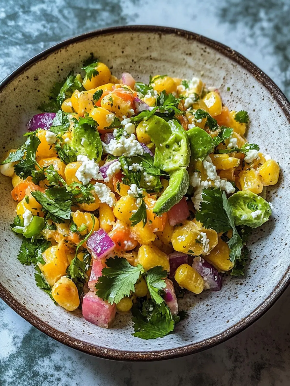 Mexikanischer Straßenmais-Salat Triumph