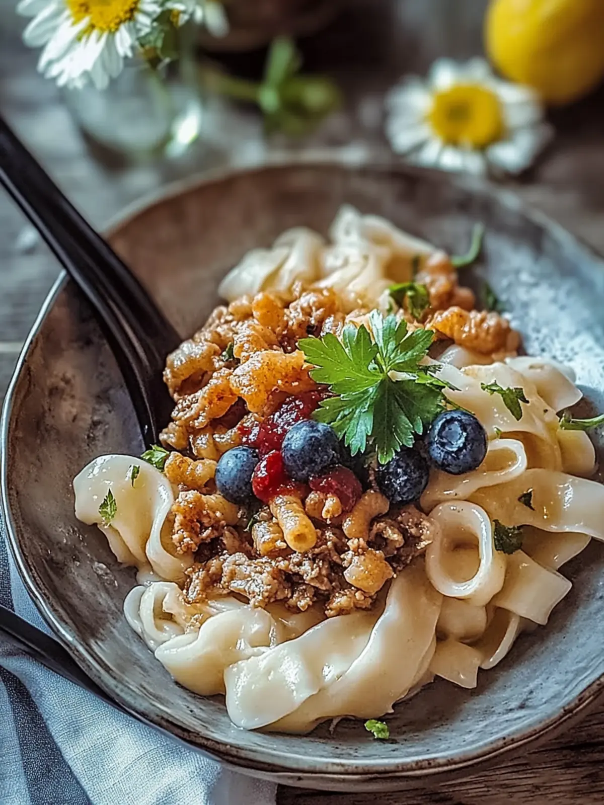 Teigtaschen-Nudelschüssel