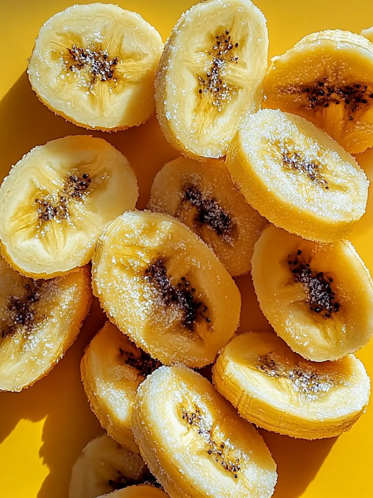 Luftgebackene Bananen