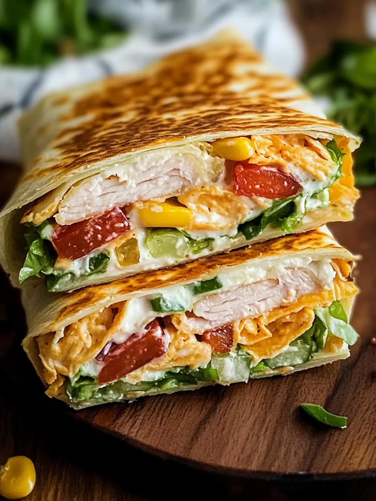 Hähnchen Speck Ranch Crunchwrap