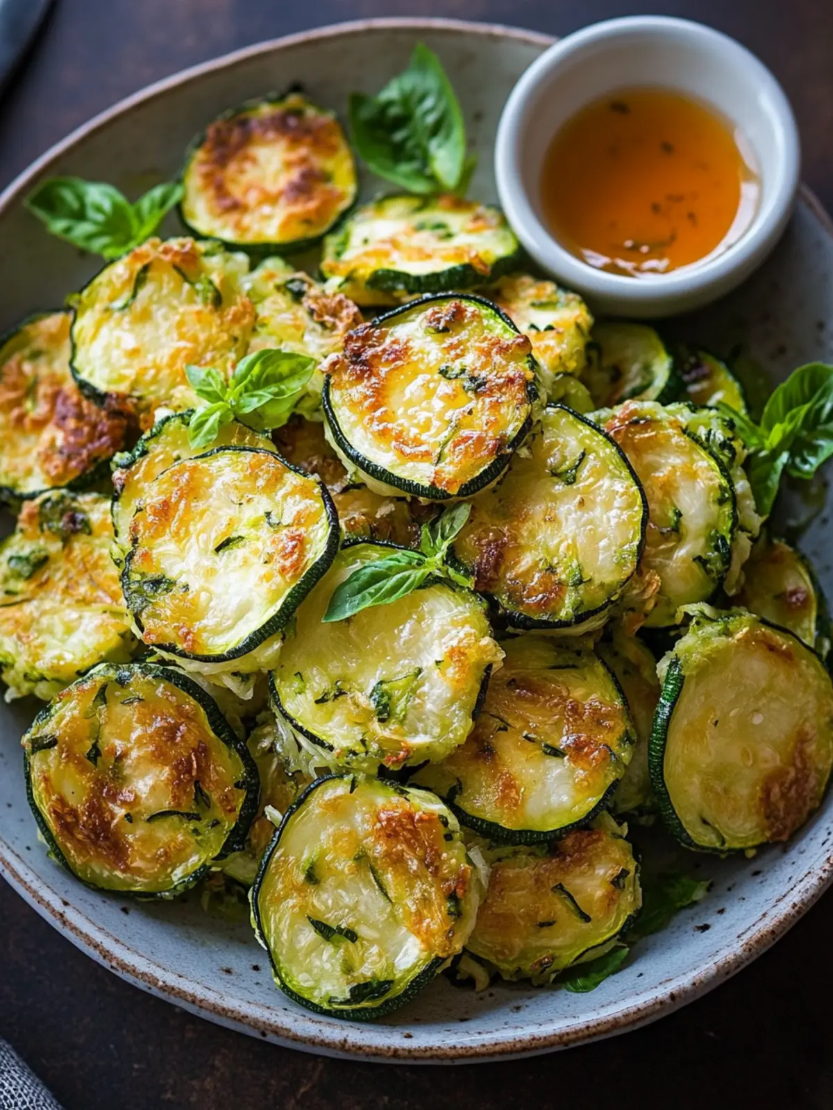 Zucchini Käse Bällchen