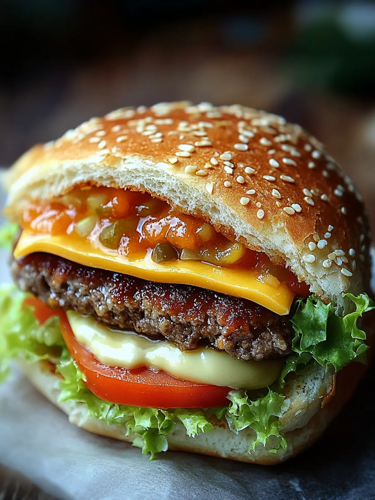 Niedrigkarbiger Big Mac Brötchen