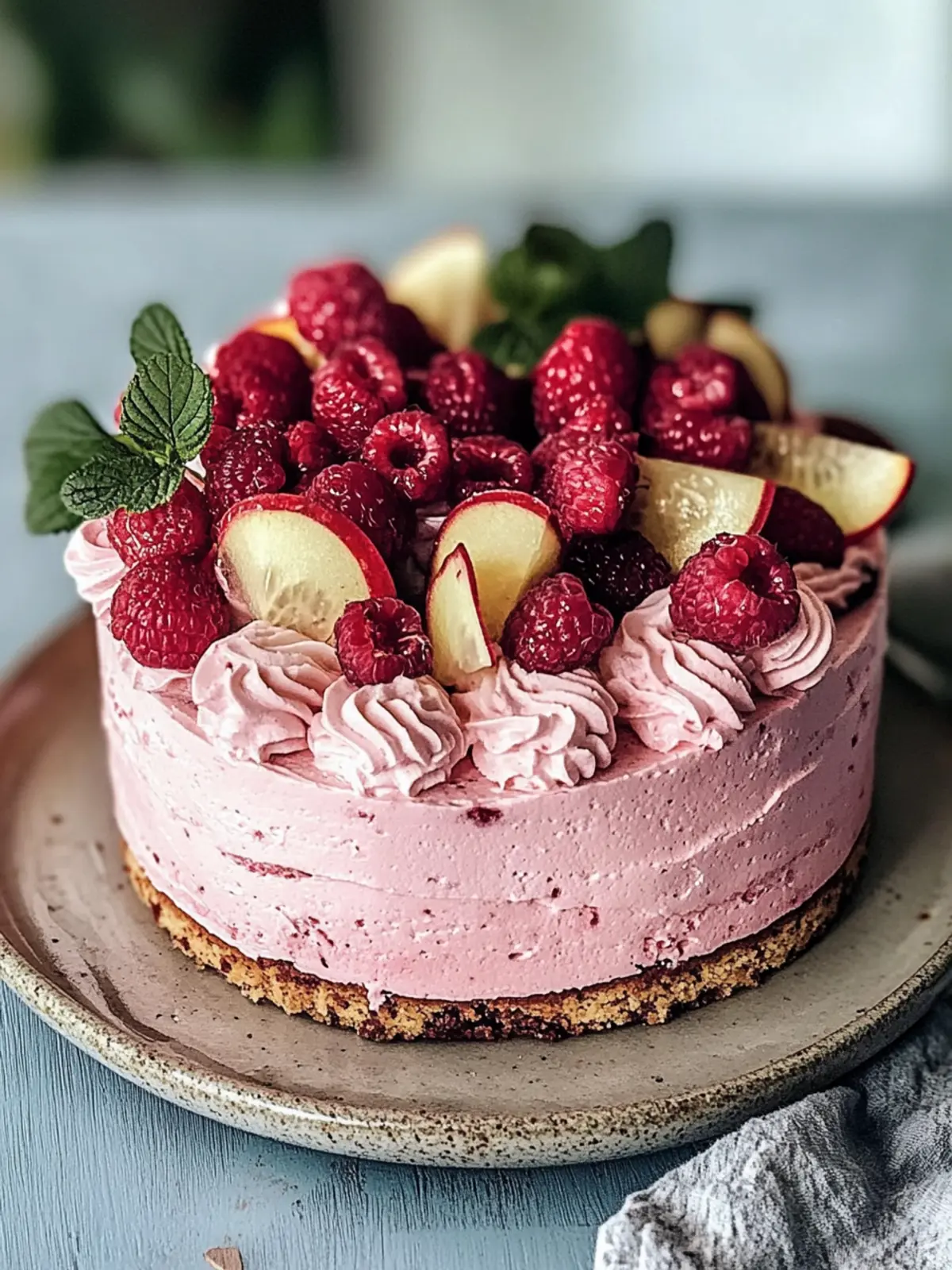 Veganer Erdbeerkuchen