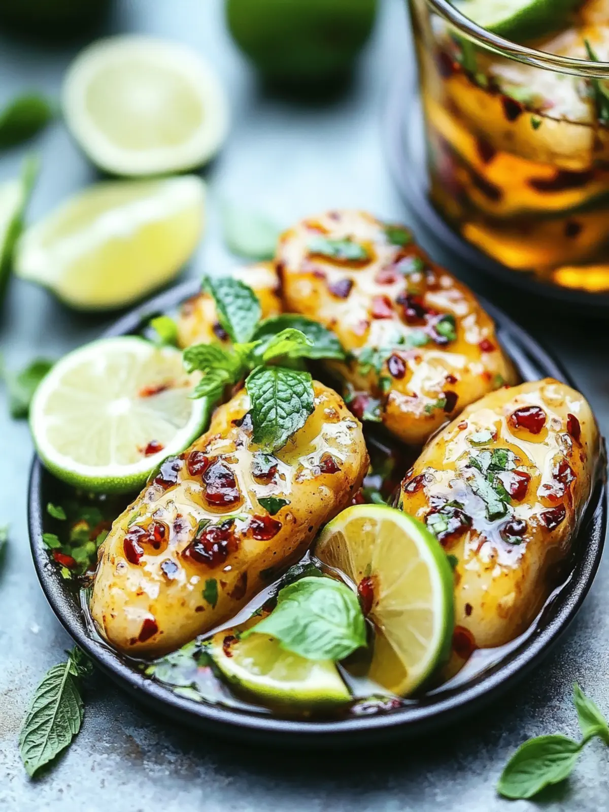 Süßer Chili-Hühnchen-Marinade