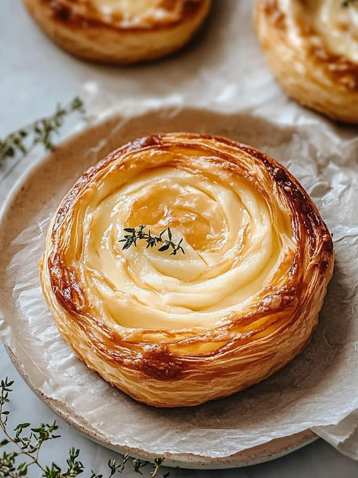 Einfache Käse-Danishes
