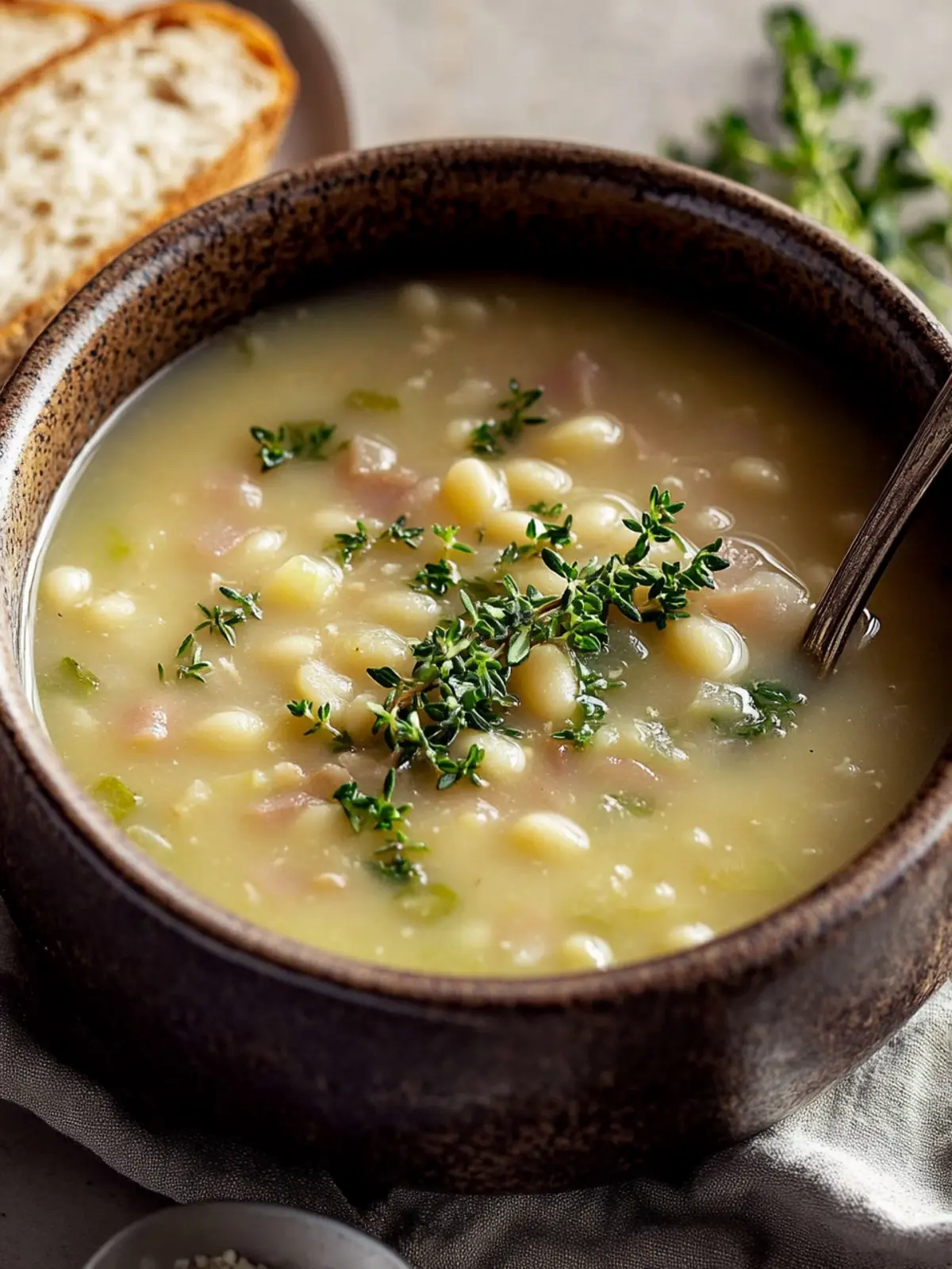 Navybohnen-Schinkenknochensuppe