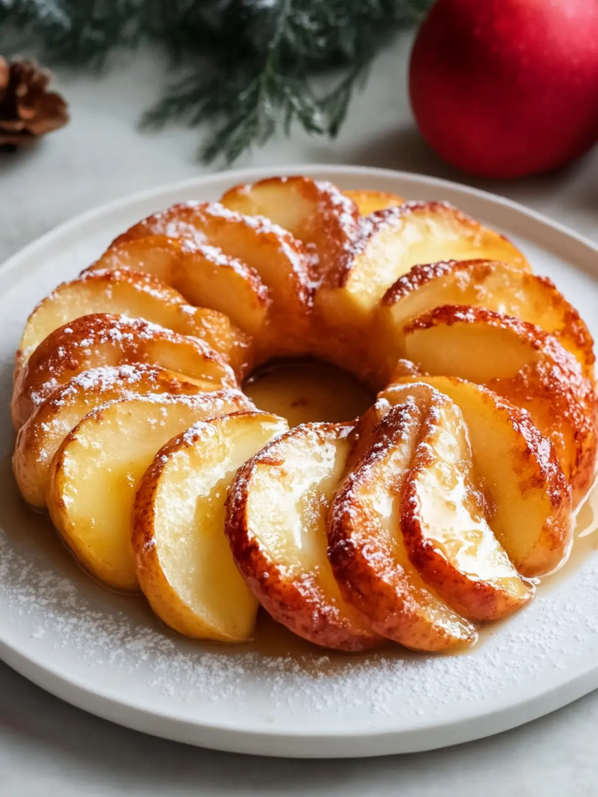 Luftfritteuse Zimt Apfelringe