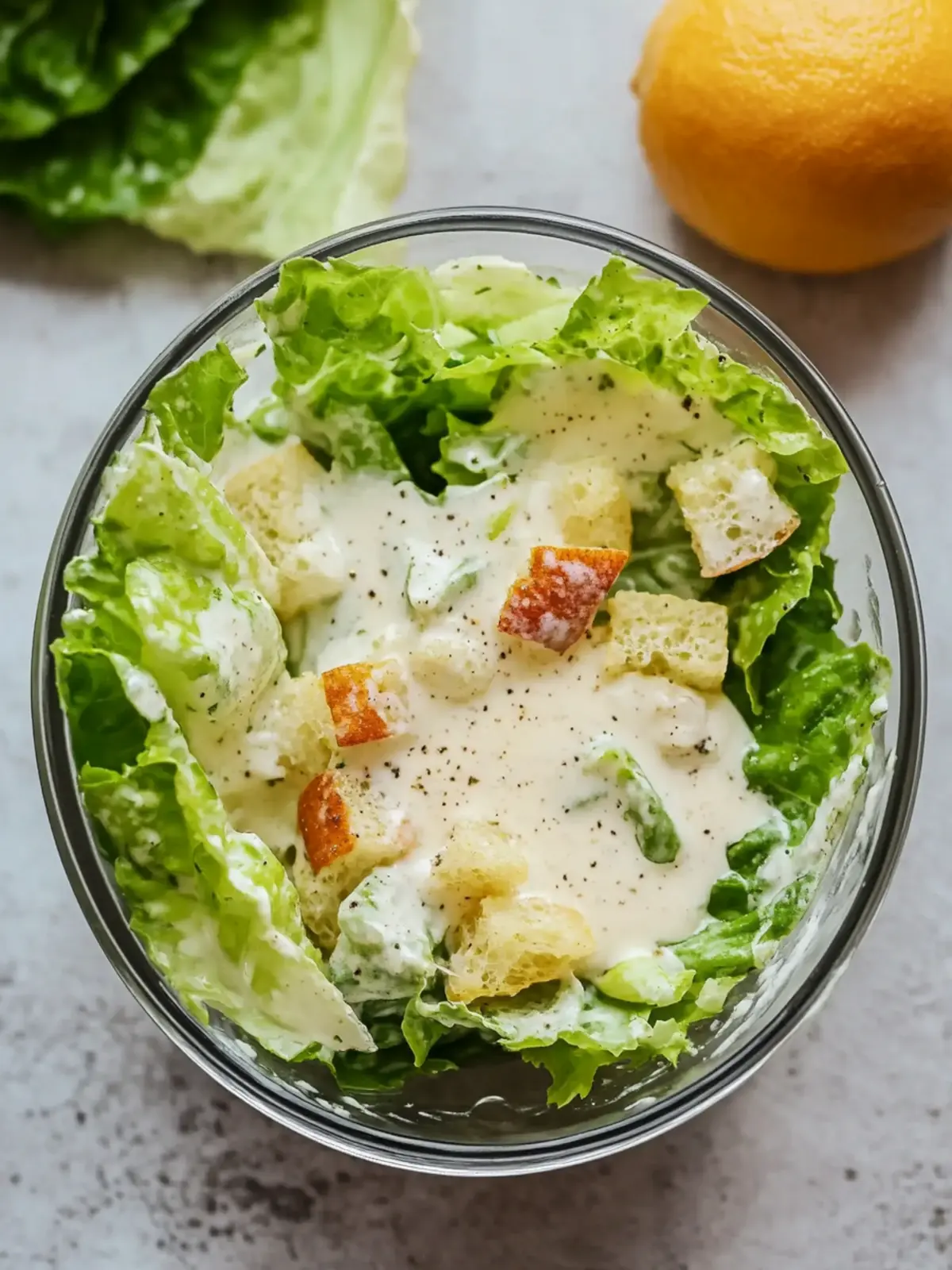 Caesar-Salat-Dressing