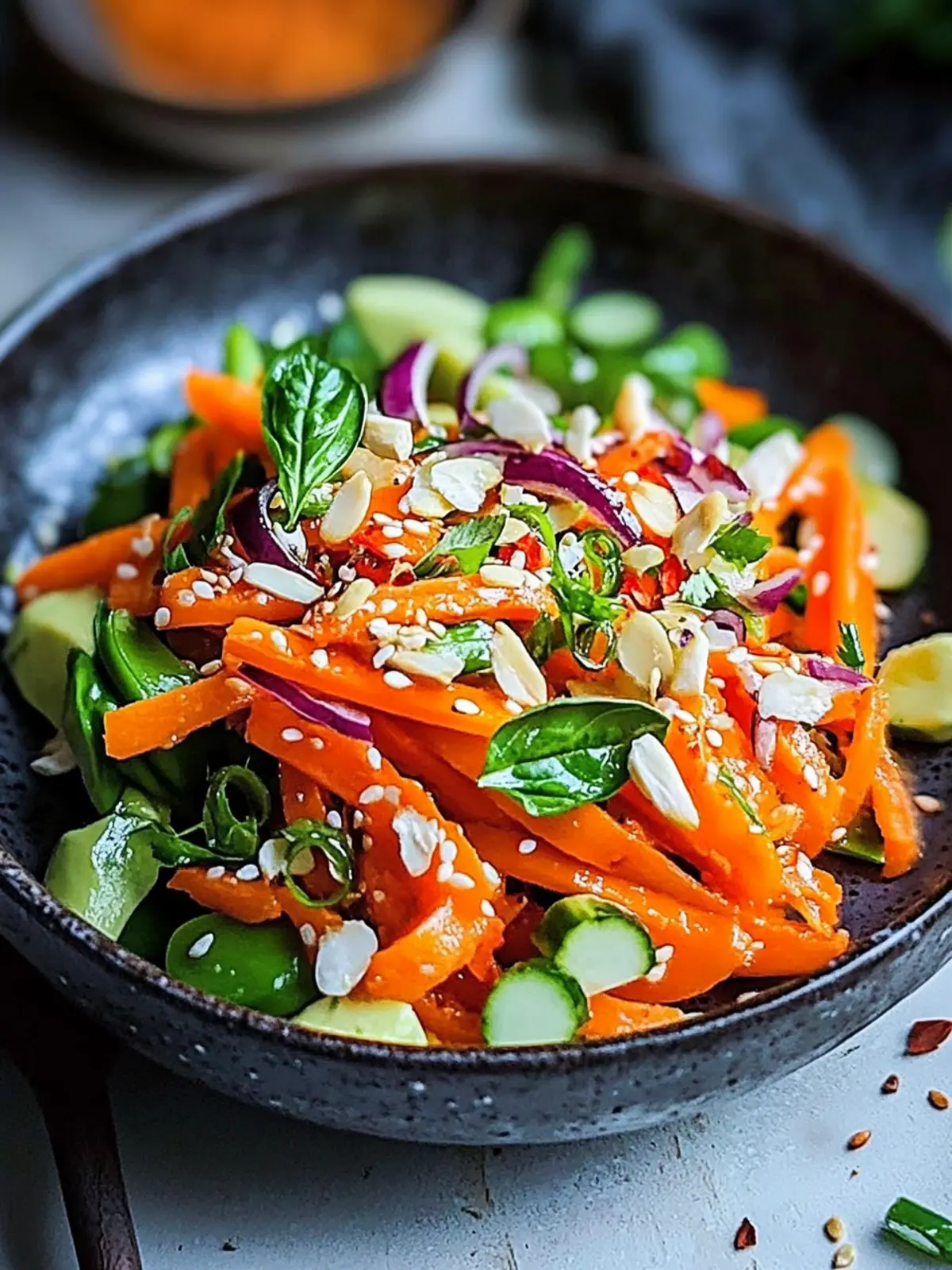 Roher Karottensalat